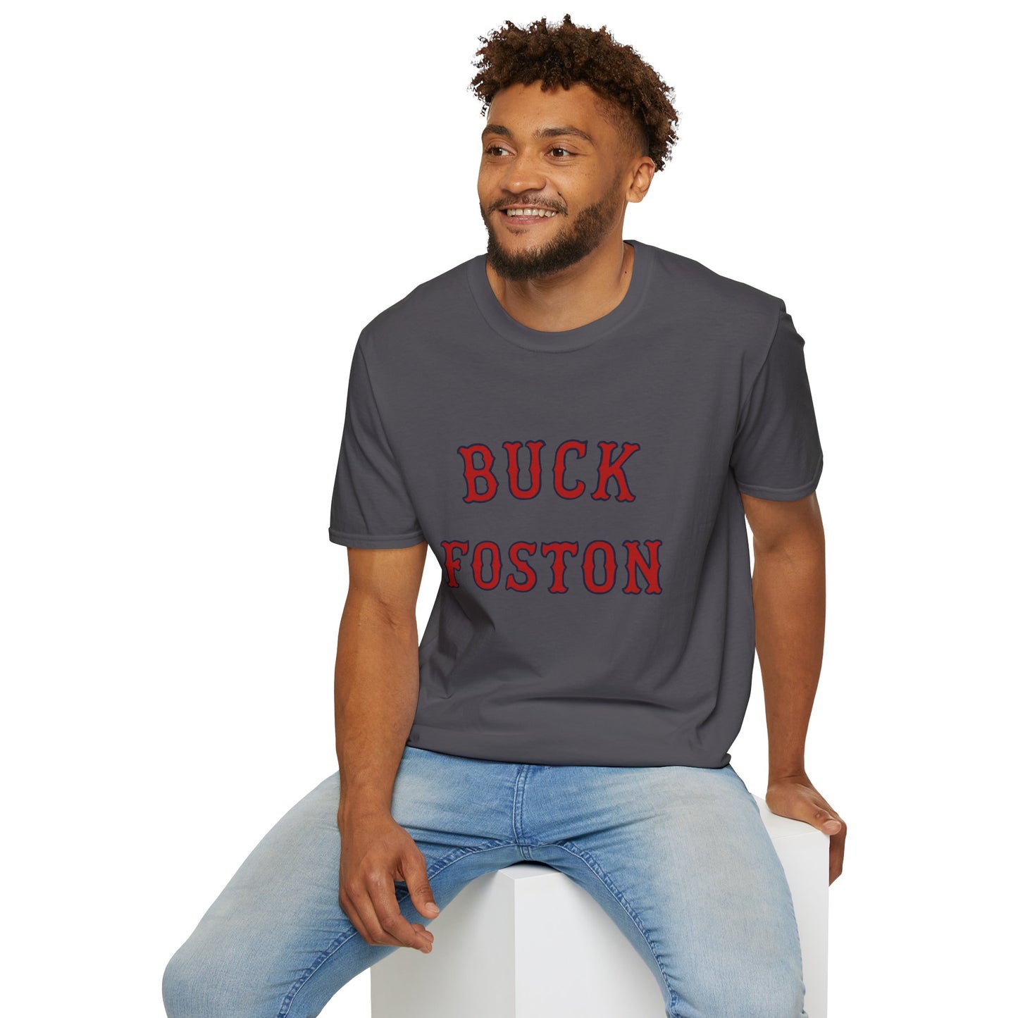 Vintage Buck Foston Unisex Softstyle T-Shirt - Casual Graphic Tee