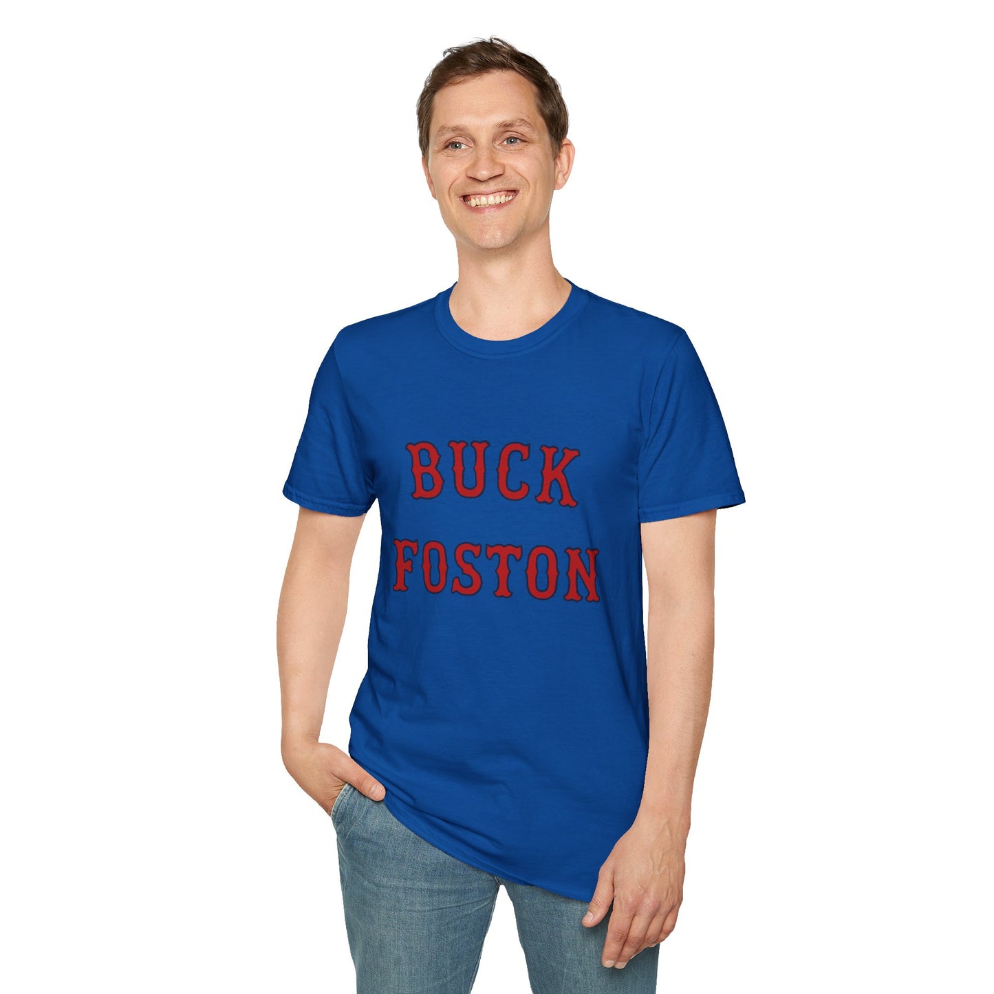 Vintage Buck Foston Unisex Softstyle T-Shirt - Casual Graphic Tee