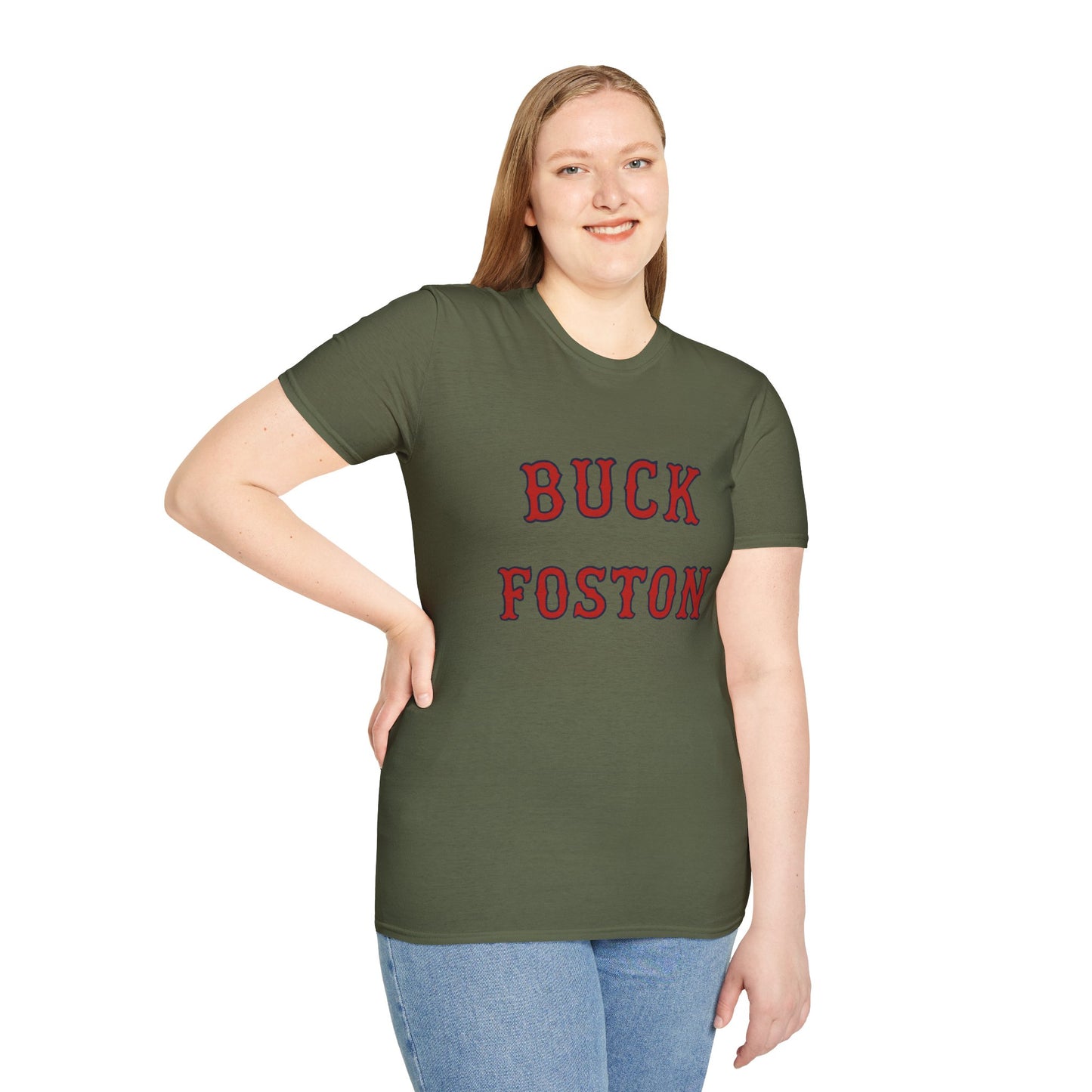 Vintage Buck Foston Unisex Softstyle T-Shirt - Casual Graphic Tee