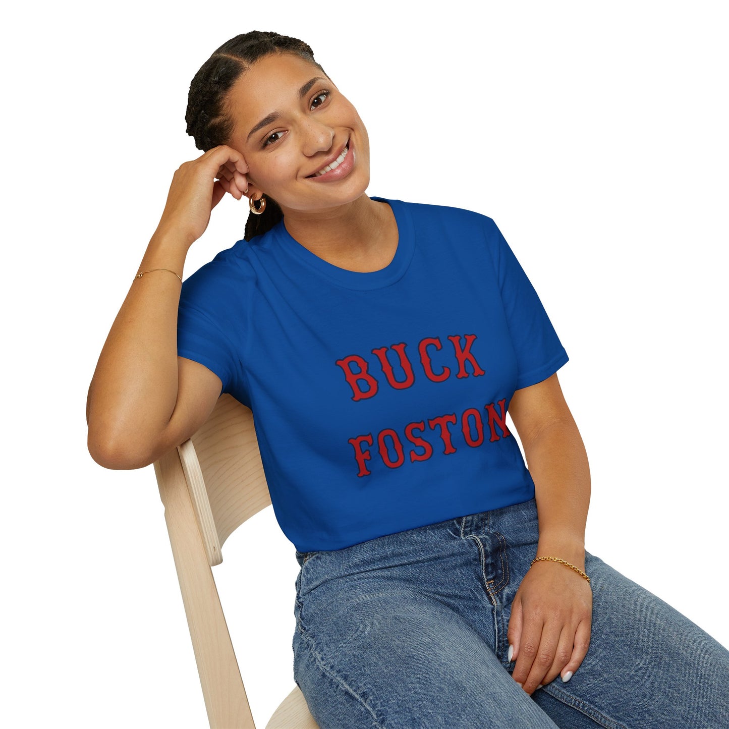 Vintage Buck Foston Unisex Softstyle T-Shirt - Casual Graphic Tee