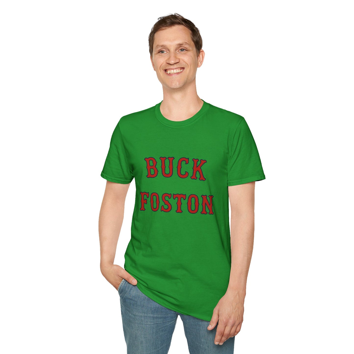 Vintage Buck Foston Unisex Softstyle T-Shirt - Casual Graphic Tee