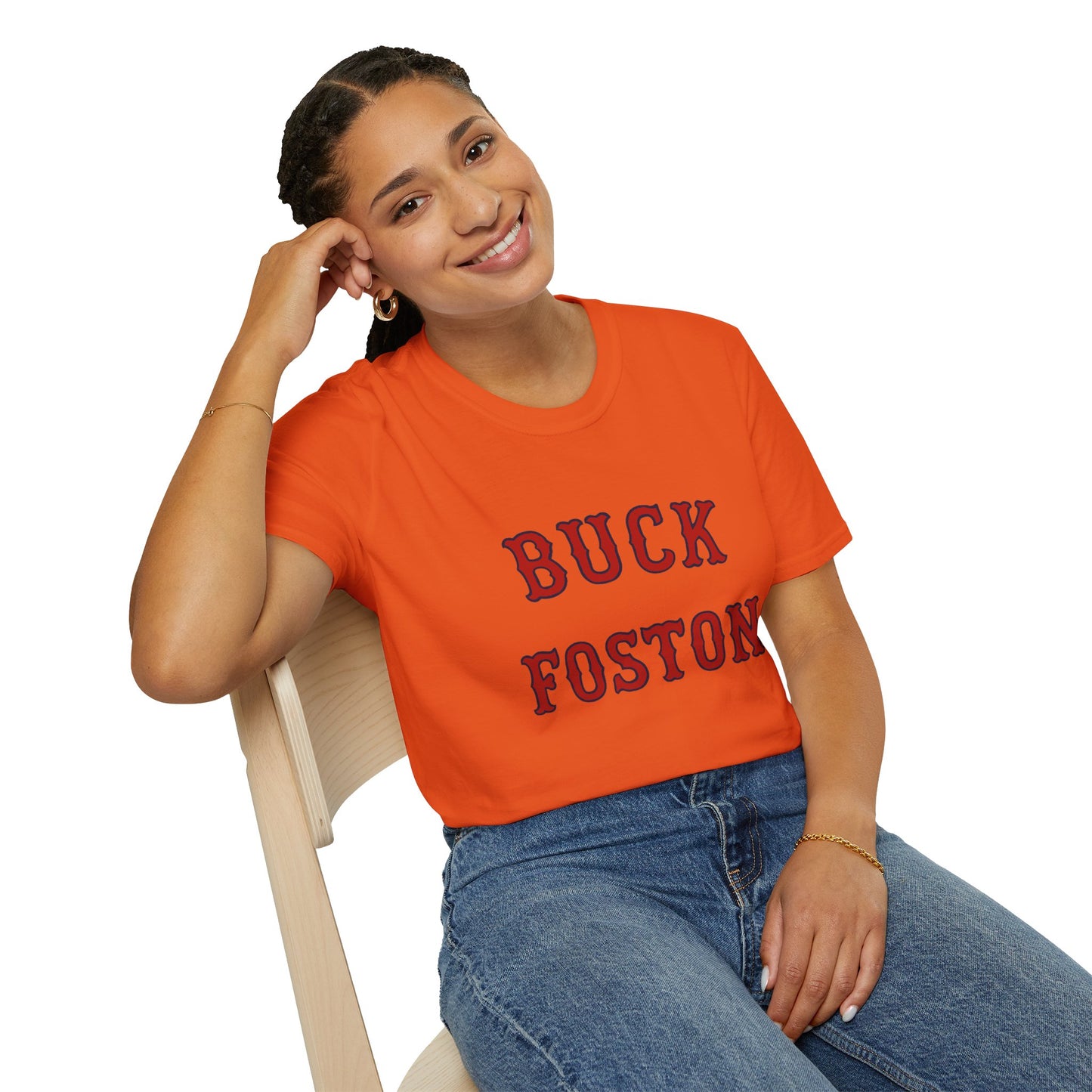 Vintage Buck Foston Unisex Softstyle T-Shirt - Casual Graphic Tee