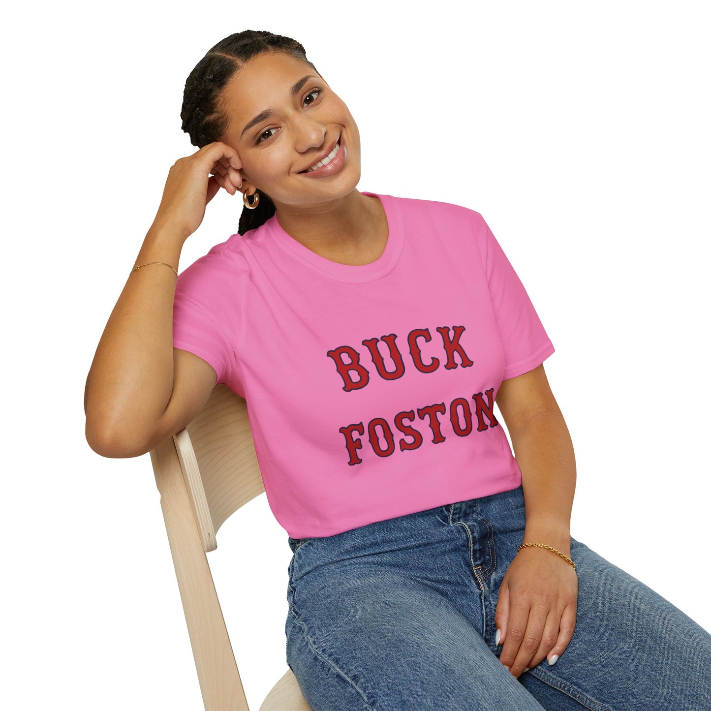 Vintage Buck Foston Unisex Softstyle T-Shirt - Casual Graphic Tee