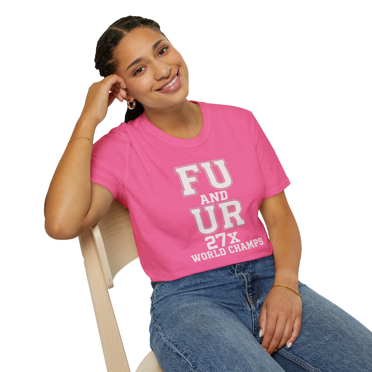 Champion Spirit Unisex Softstyle T-Shirt - 27x World Champs