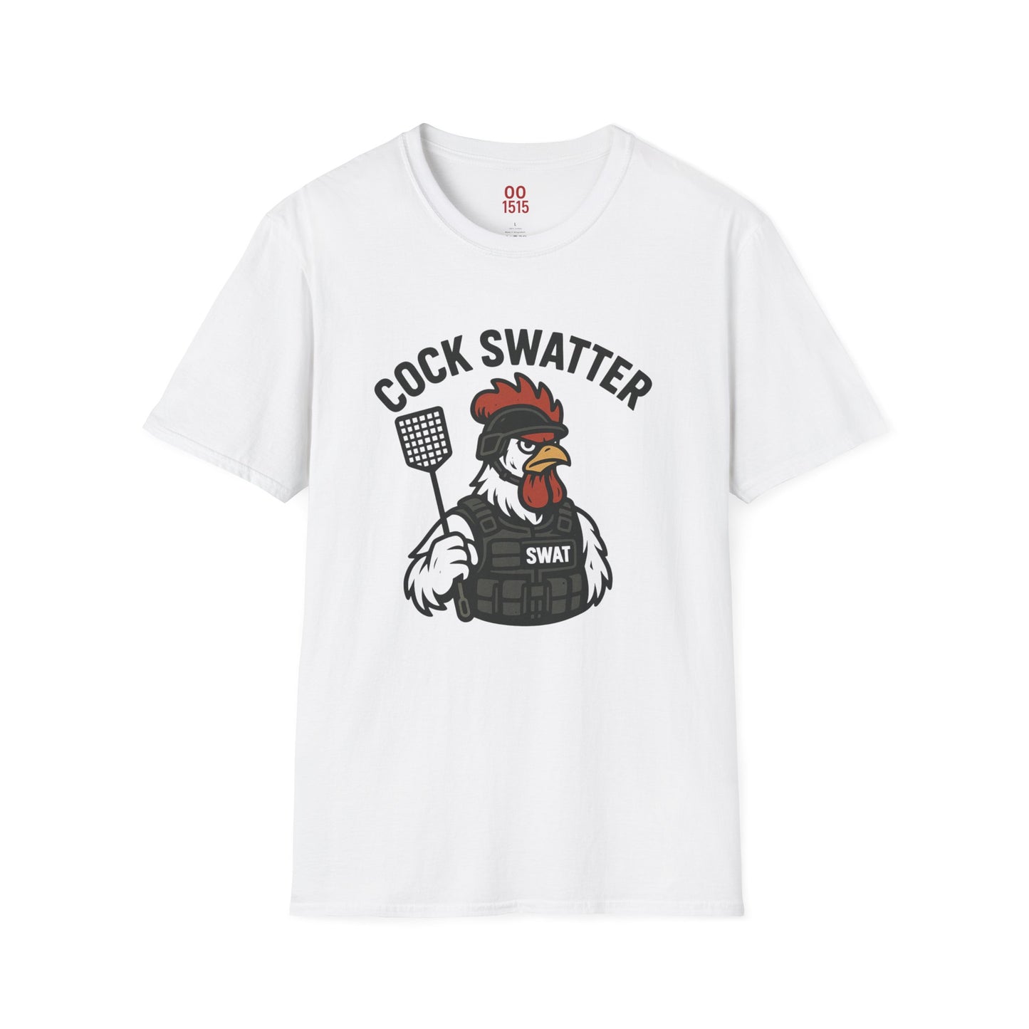 Funny Cock Swatter Unisex T-Shirt – Humor for Animal Lovers