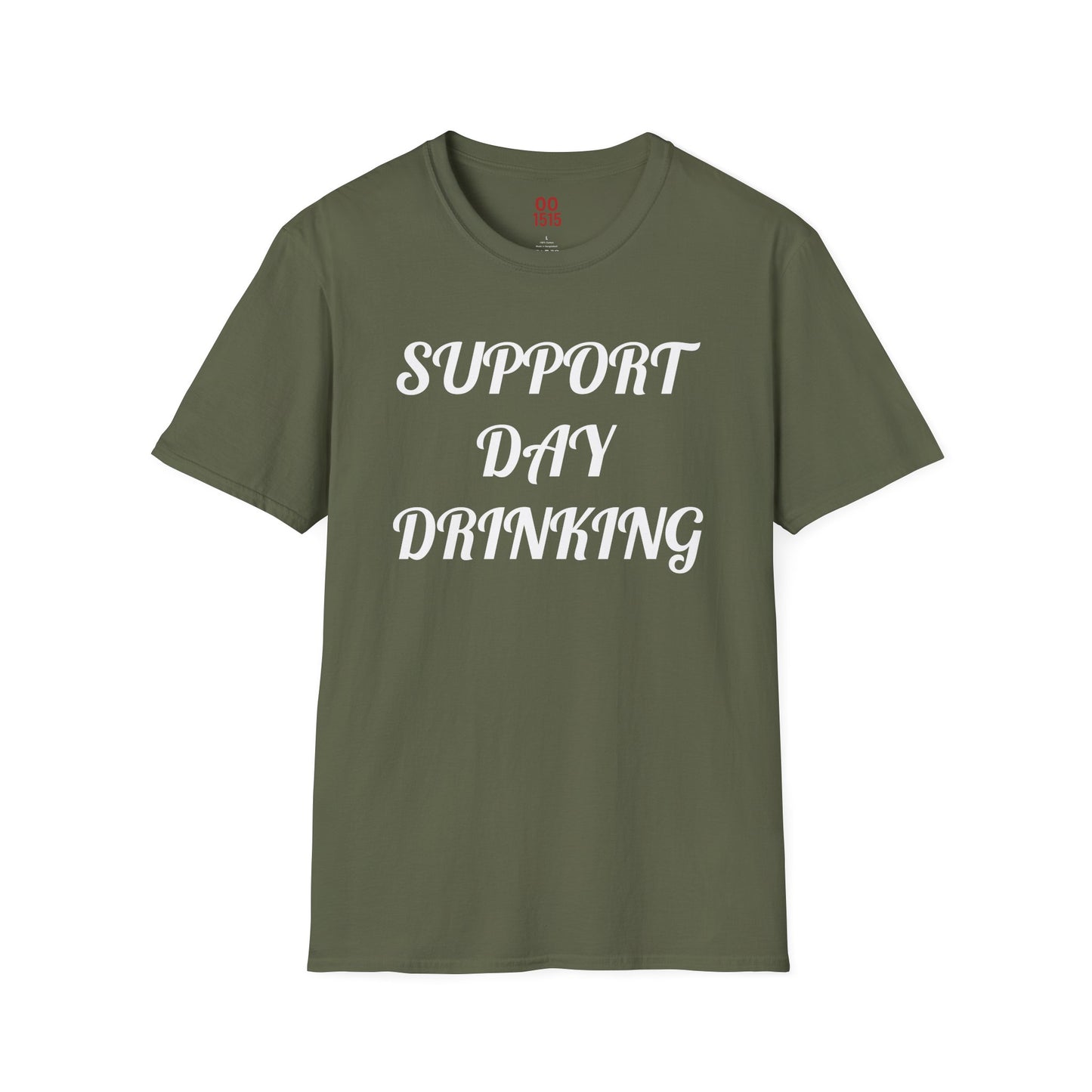 Support Day Drinking Unisex Softstyle T-Shirt - Perfect for Parties & Celebrations