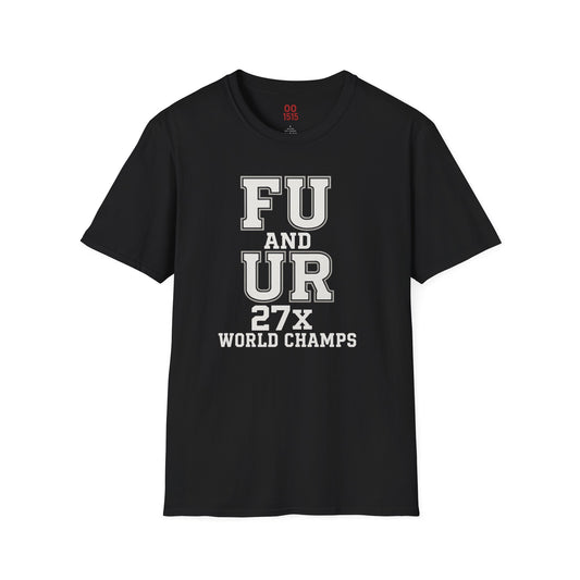 Champion Spirit Unisex Softstyle T-Shirt - 27x World Champs