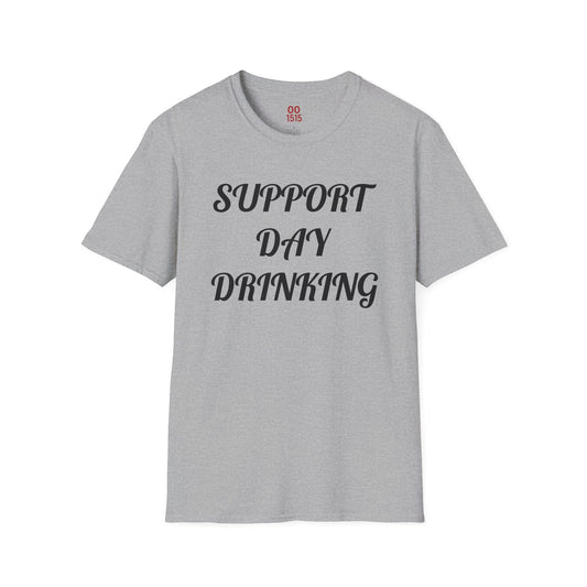 Support Day Drinking Unisex Softstyle T-Shirt - Perfect for Parties & Celebrations