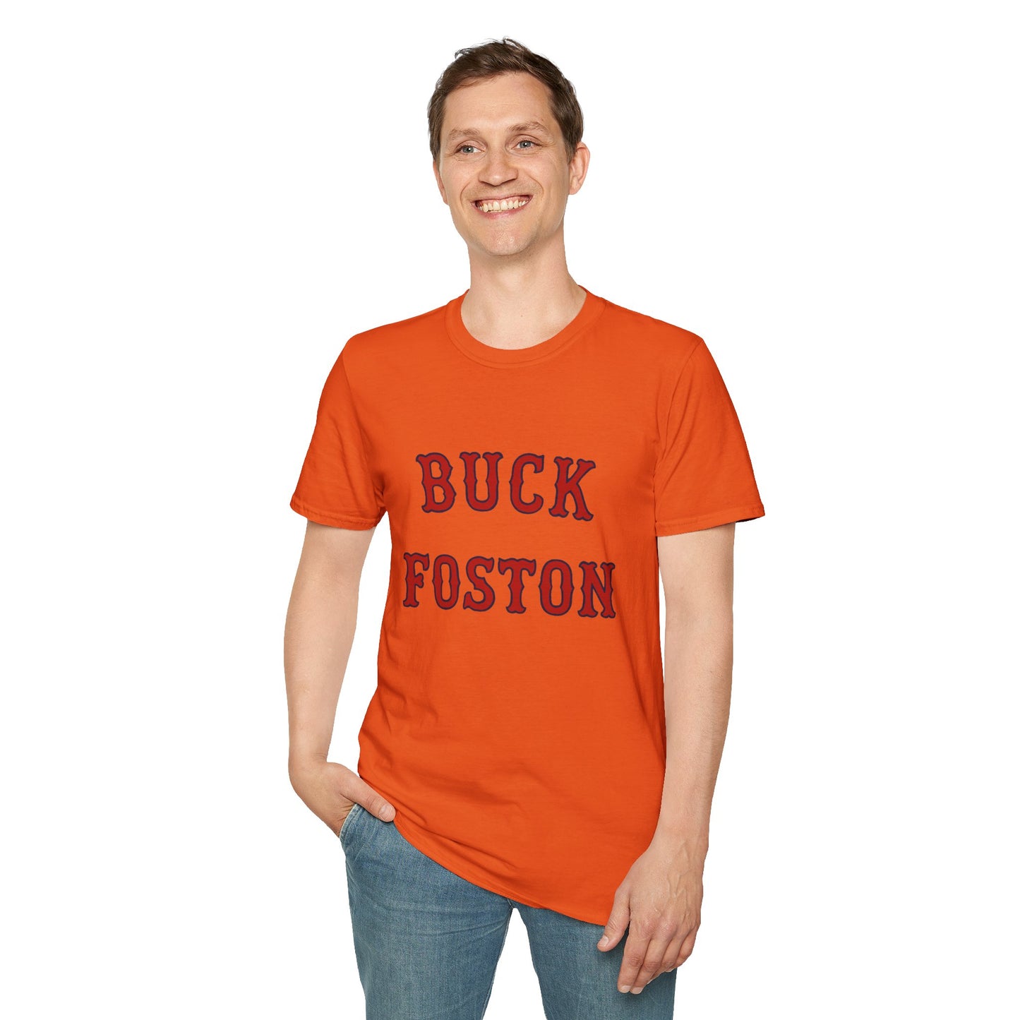 Vintage Buck Foston Unisex Softstyle T-Shirt - Casual Graphic Tee
