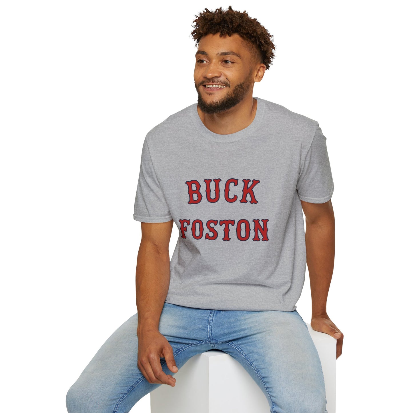 Vintage Buck Foston Unisex Softstyle T-Shirt - Casual Graphic Tee