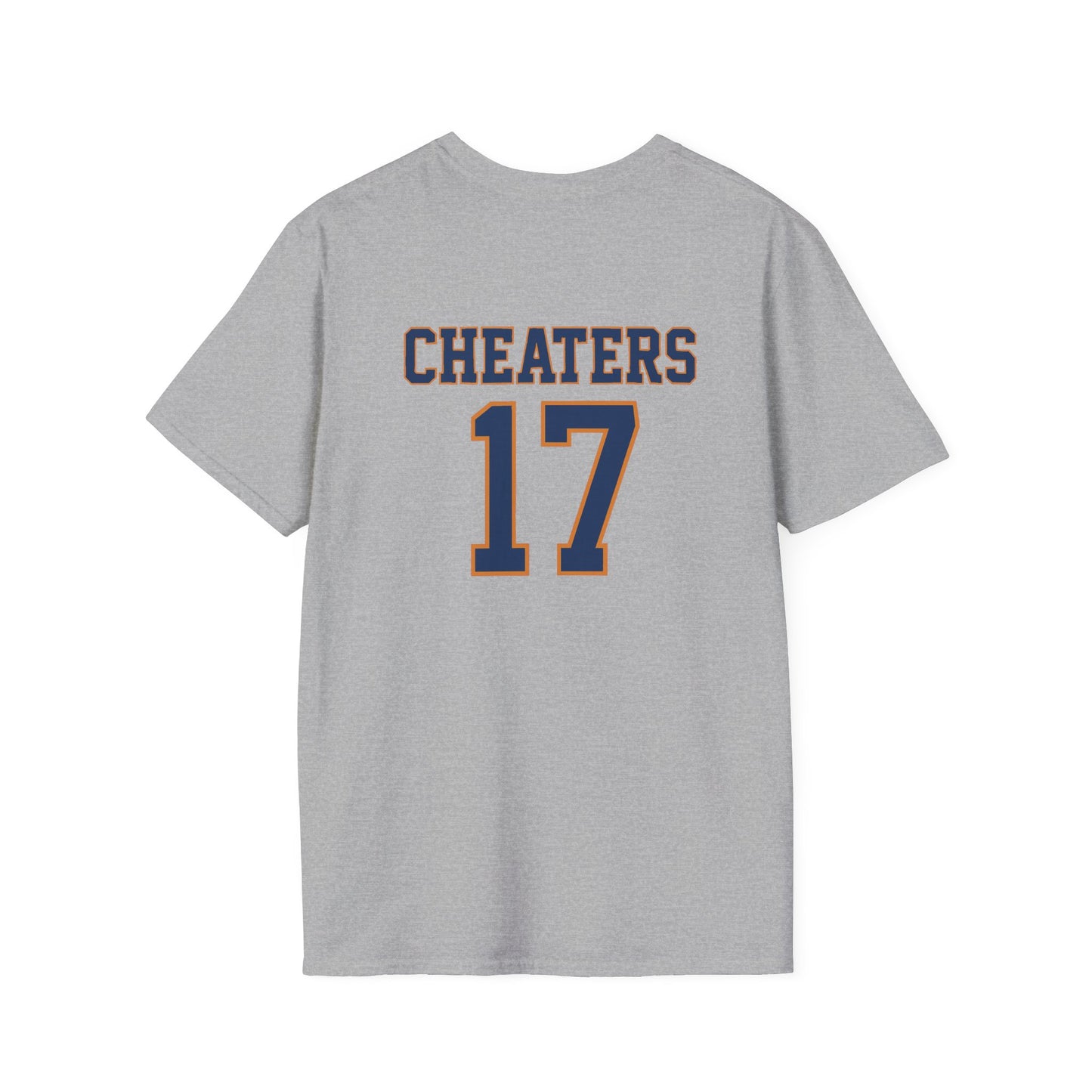 Houston Asterisks Cheaters 17 Unisex Softstyle T-Shirt - Casual Fan Apparel