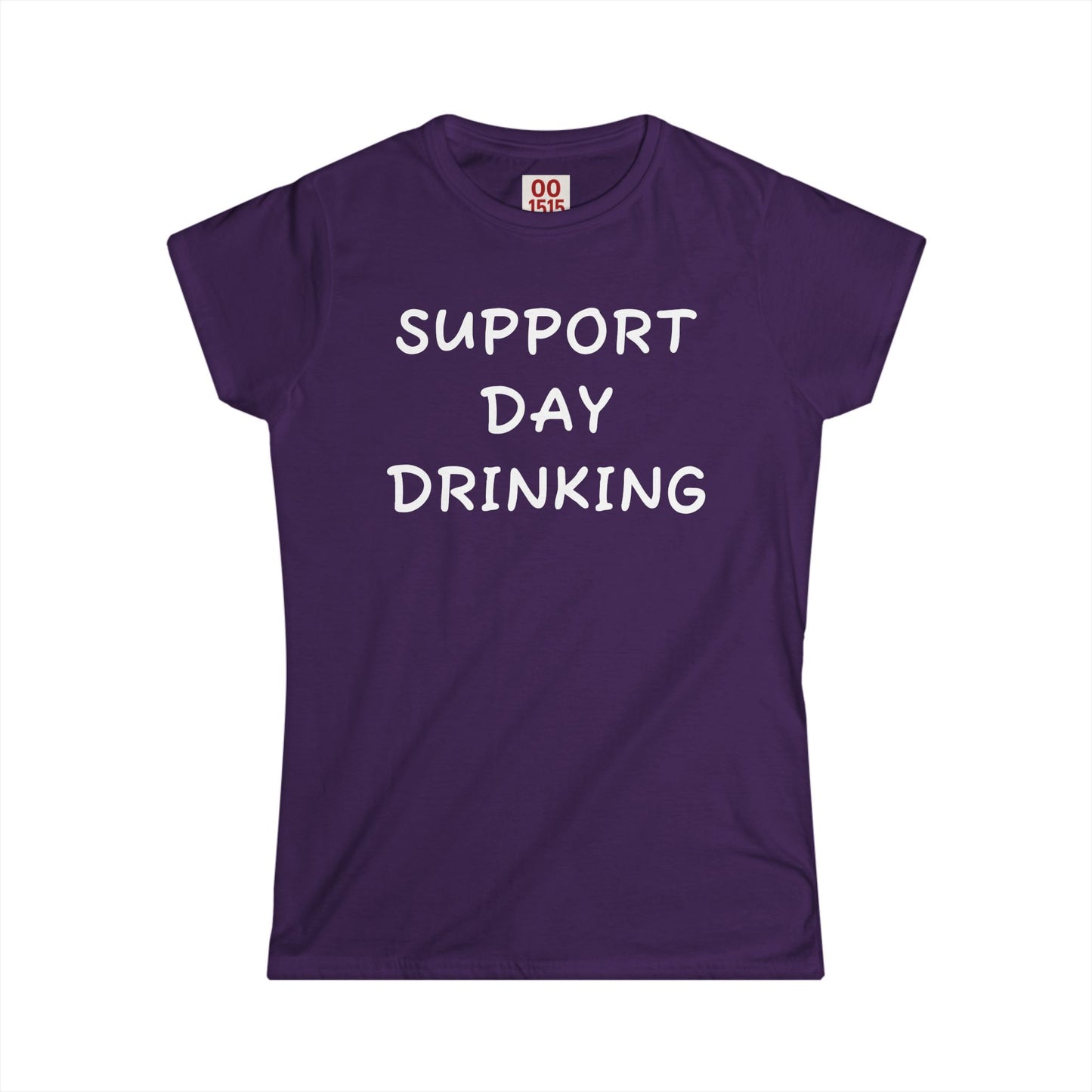 Support Day Drinking Women's Softstyle Tee