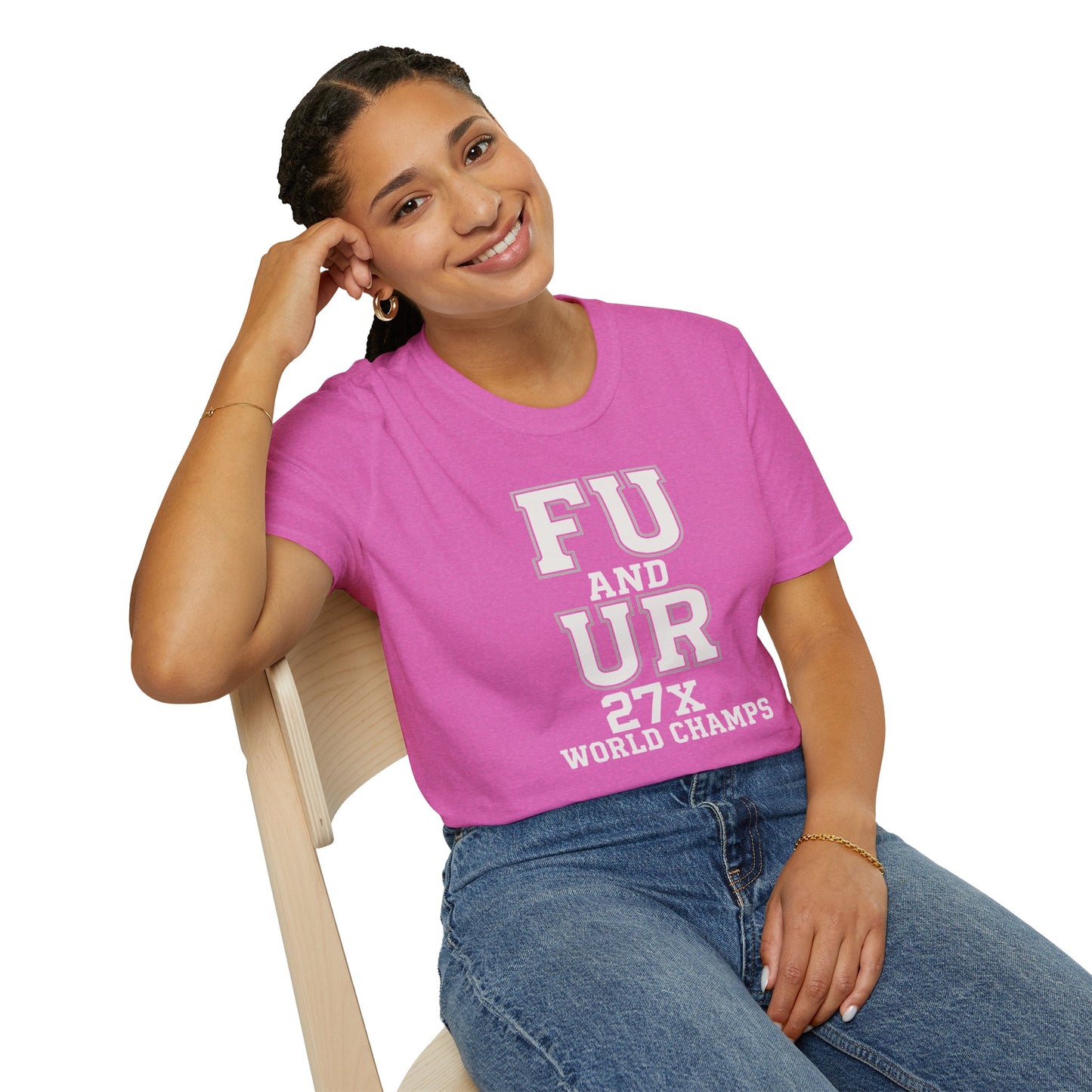 Champion Spirit Unisex Softstyle T-Shirt - 27x World Champs