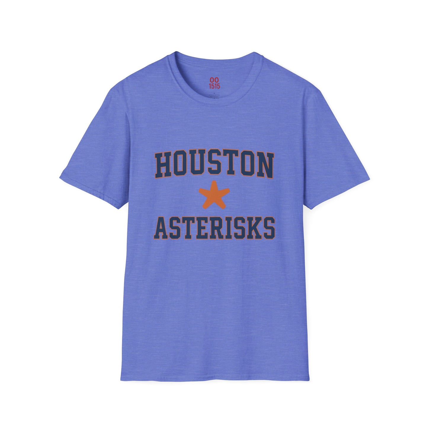 Houston Asterisks Cheaters 17 Unisex Softstyle T-Shirt - Casual Fan Apparel
