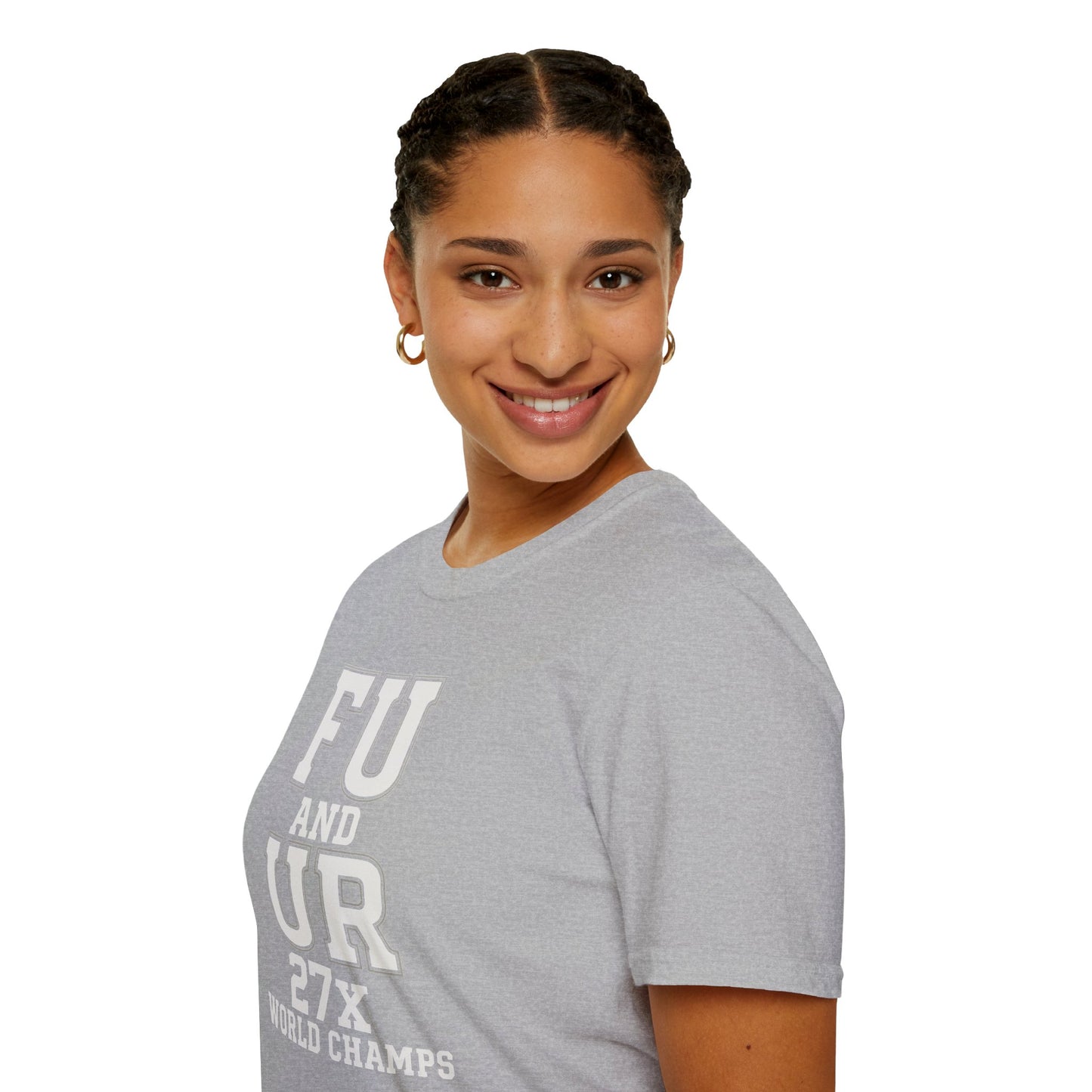 Champion Spirit Unisex Softstyle T-Shirt - 27x World Champs
