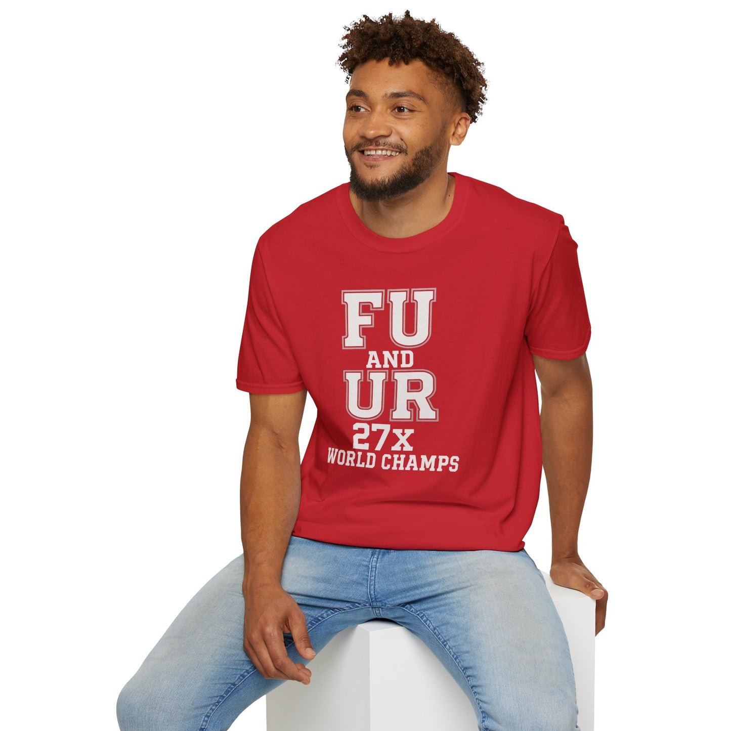 Champion Spirit Unisex Softstyle T-Shirt - 27x World Champs