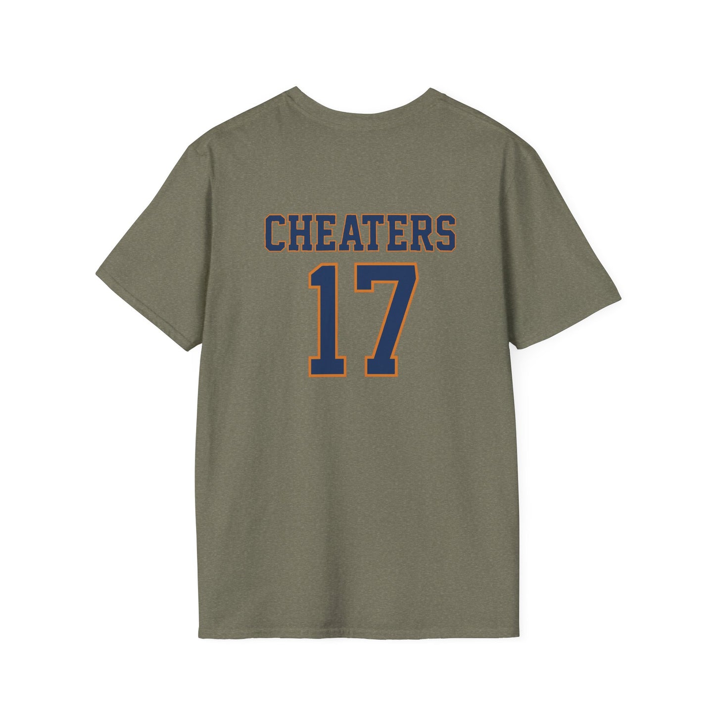 Houston Asterisks Cheaters 17 Unisex Softstyle T-Shirt - Casual Fan Apparel