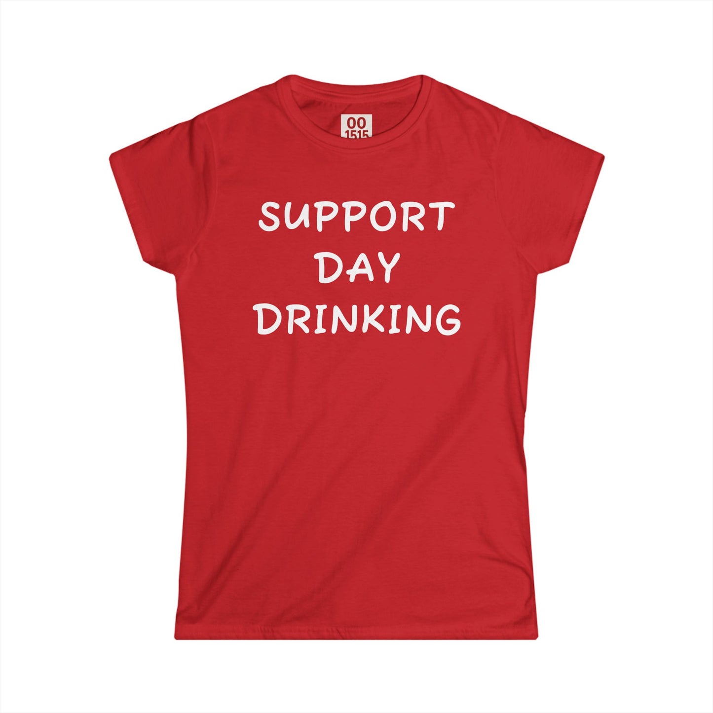 Support Day Drinking Women's Softstyle Tee