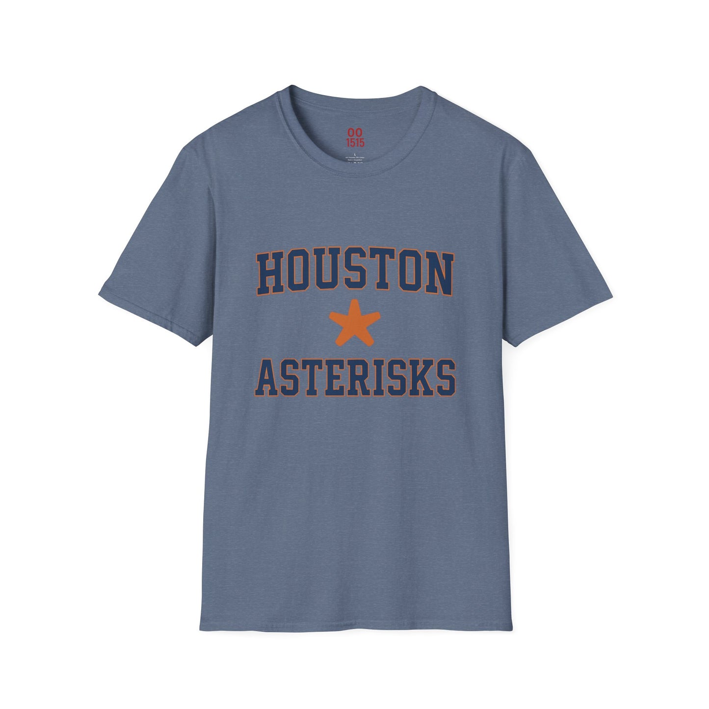 Houston Asterisks Cheaters 17 Unisex Softstyle T-Shirt - Casual Fan Apparel