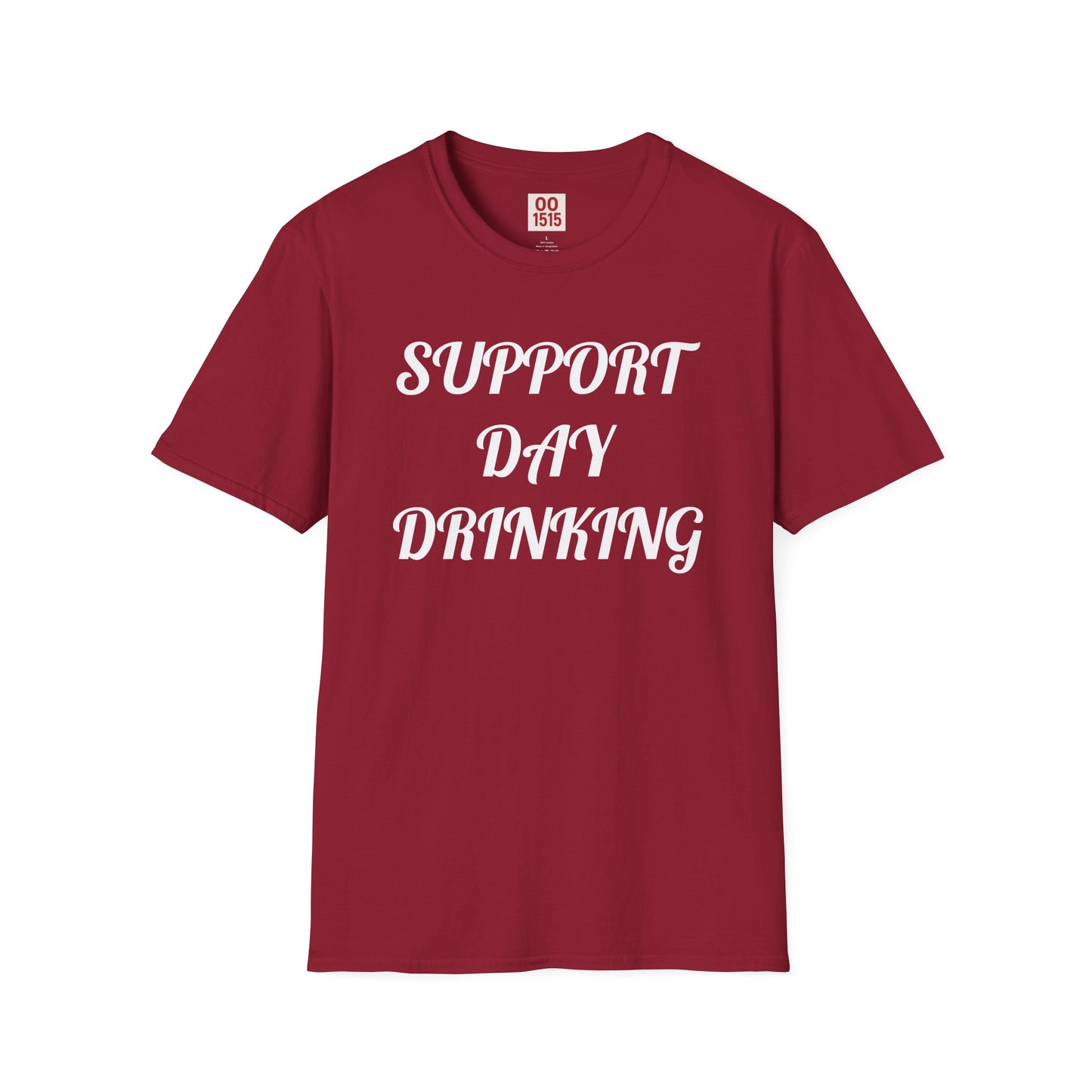 Support Day Drinking Unisex Softstyle T-Shirt - Perfect for Parties & Celebrations