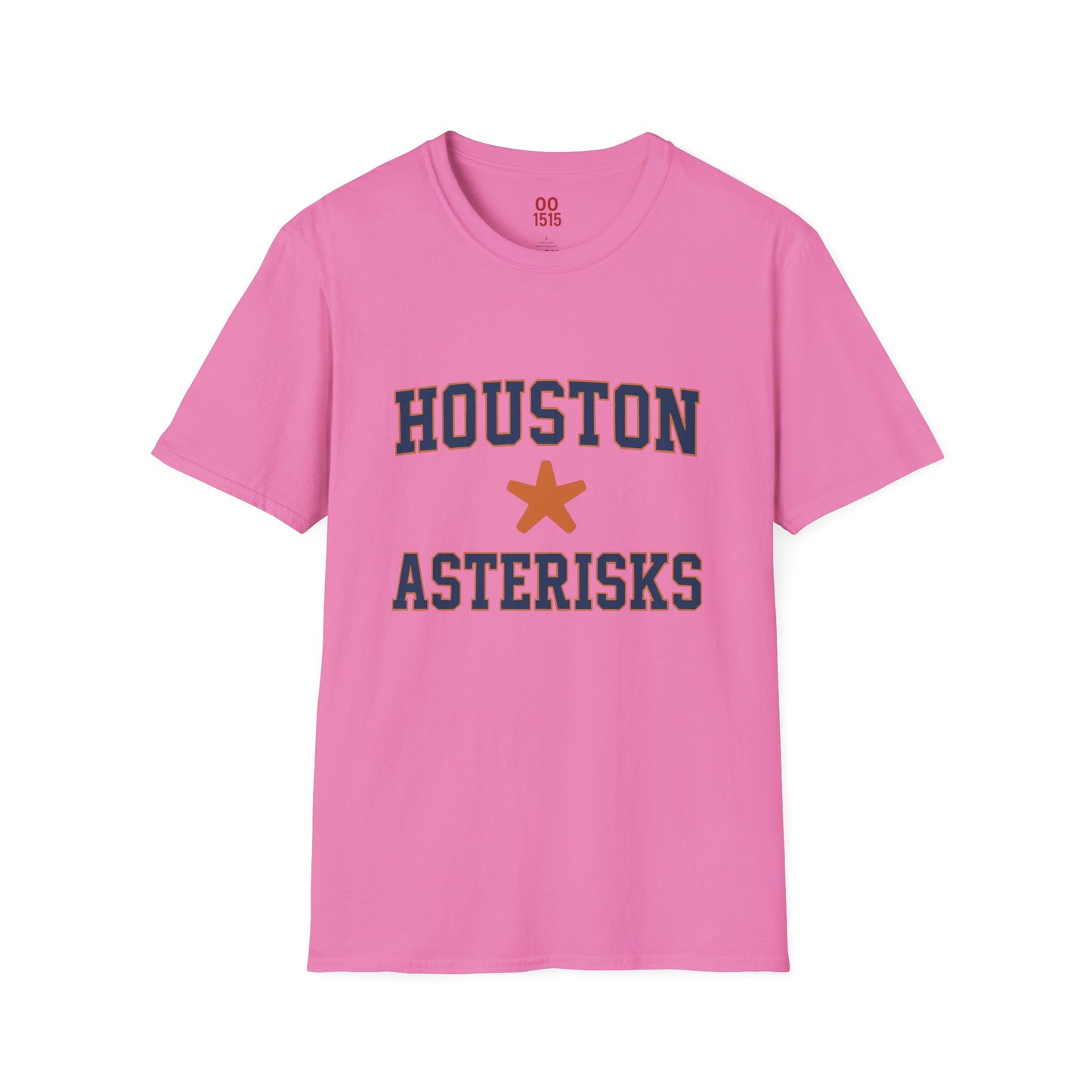Houston Asterisks Cheaters 17 Unisex Softstyle T-Shirt - Casual Fan Apparel
