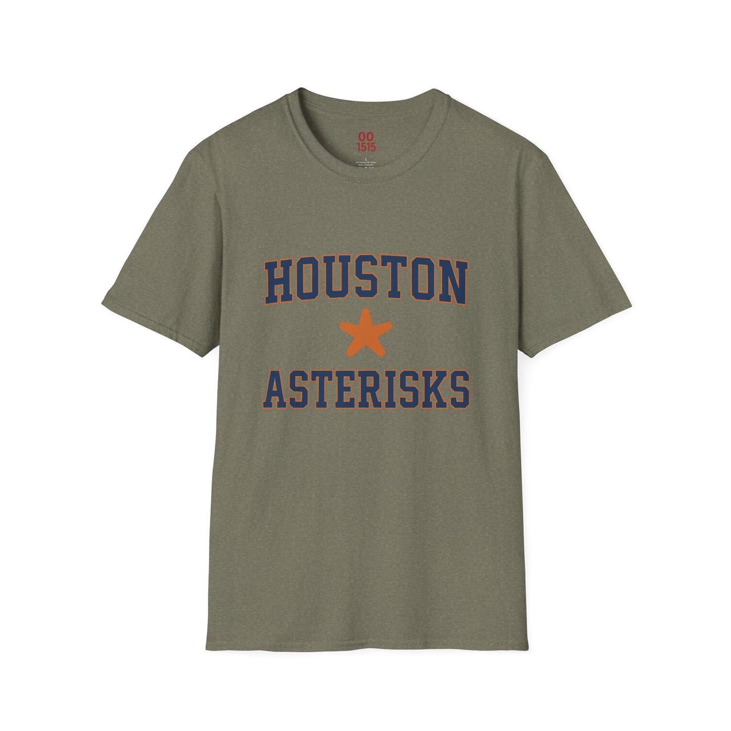 Houston Asterisks Cheaters 17 Unisex Softstyle T-Shirt - Casual Fan Apparel