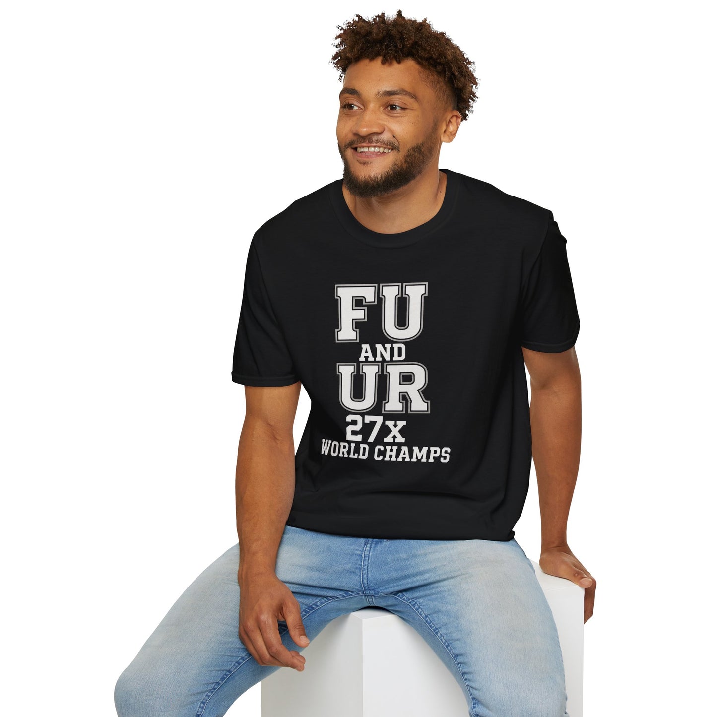 Champion Spirit Unisex Softstyle T-Shirt - 27x World Champs