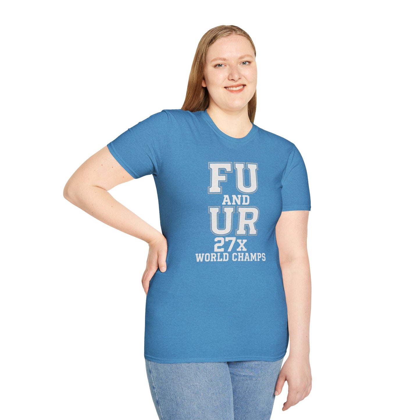 Champion Spirit Unisex Softstyle T-Shirt - 27x World Champs