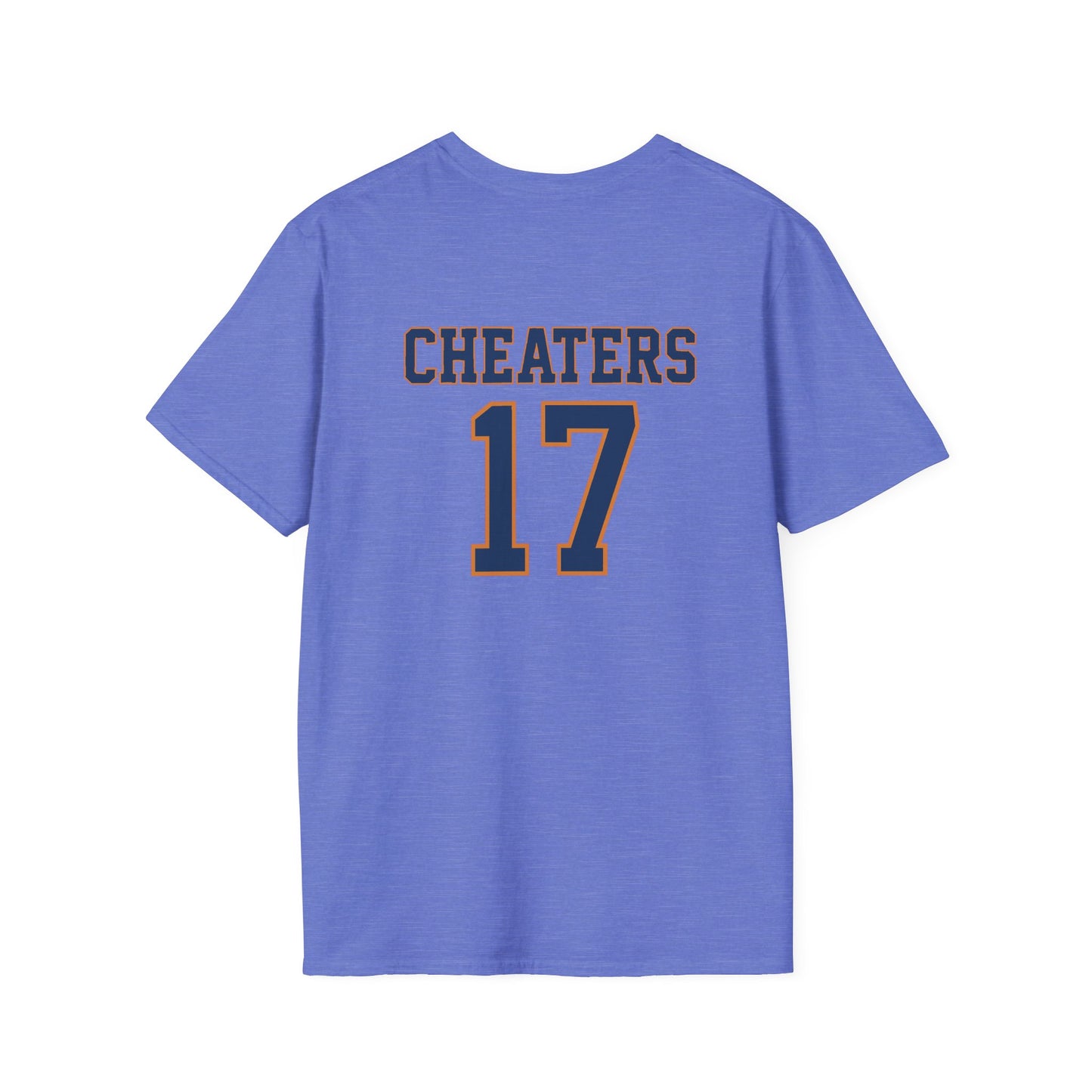 Houston Asterisks Cheaters 17 Unisex Softstyle T-Shirt - Casual Fan Apparel