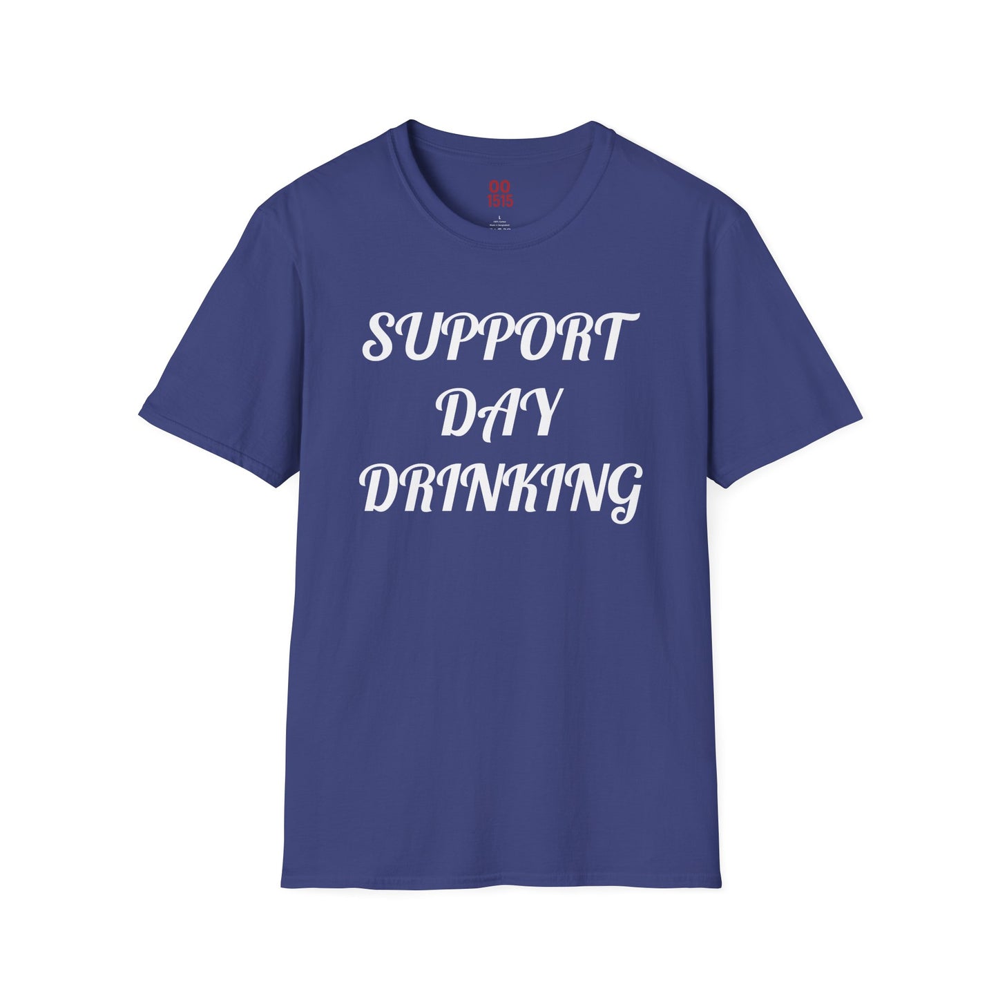 Support Day Drinking Unisex Softstyle T-Shirt - Perfect for Parties & Celebrations