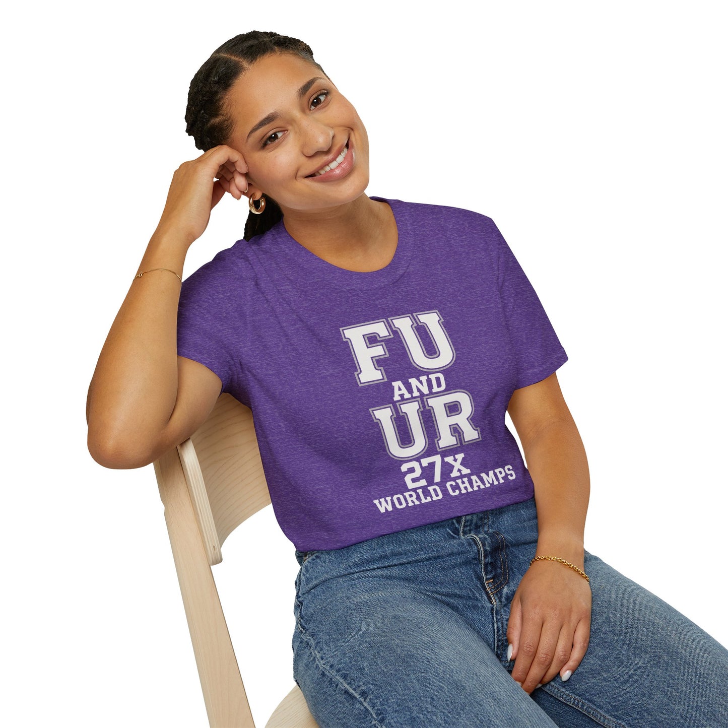 Champion Spirit Unisex Softstyle T-Shirt - 27x World Champs