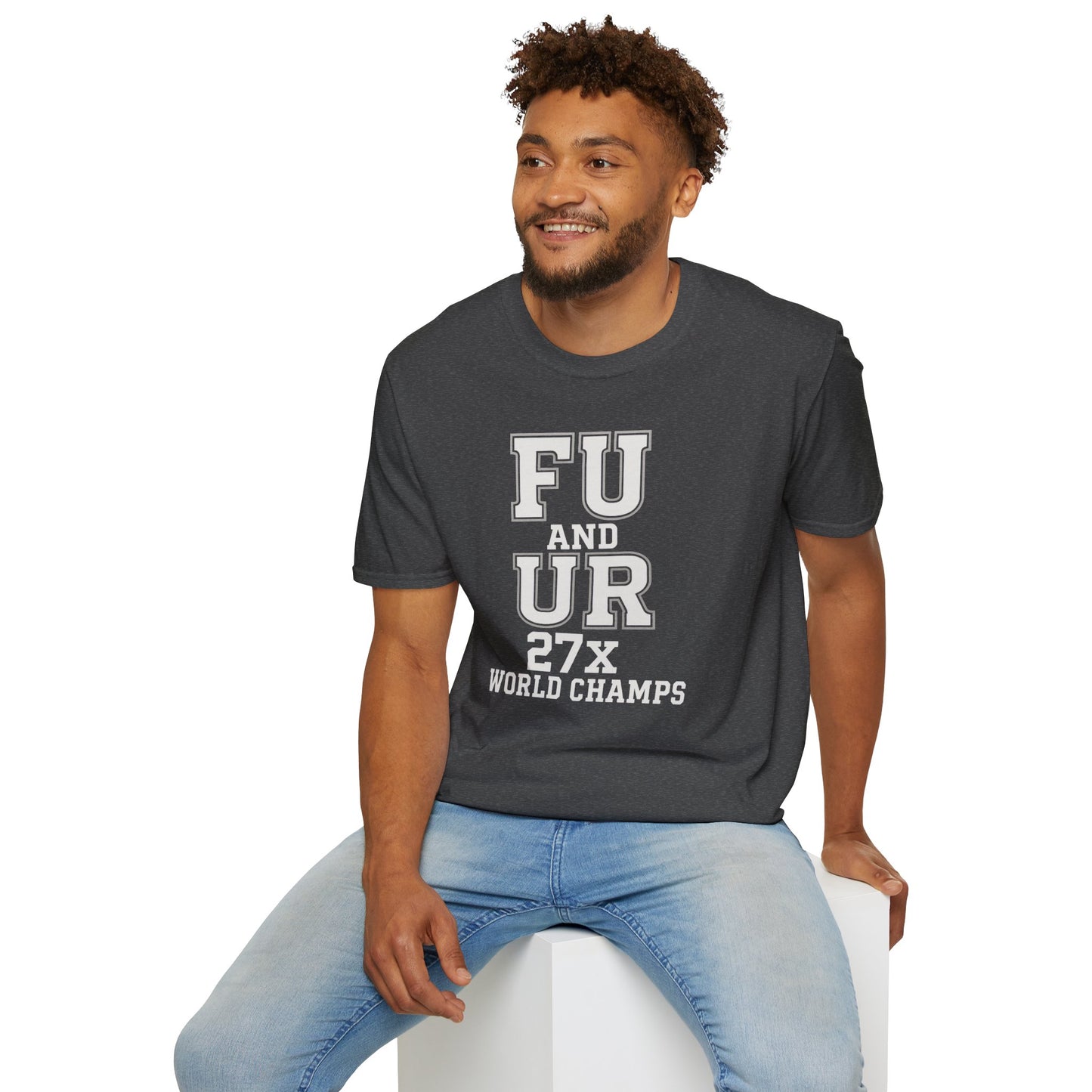 Champion Spirit Unisex Softstyle T-Shirt - 27x World Champs