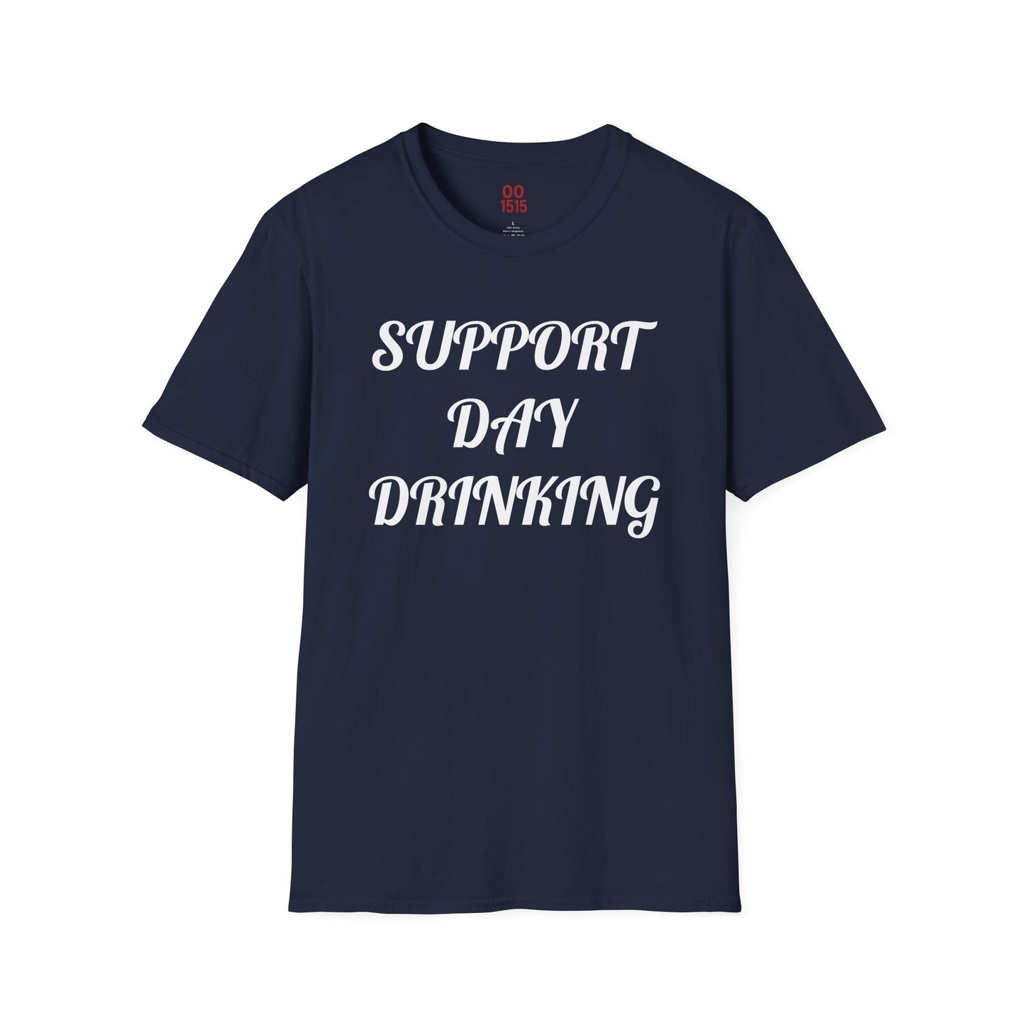 Support Day Drinking Unisex Softstyle T-Shirt - Perfect for Parties & Celebrations