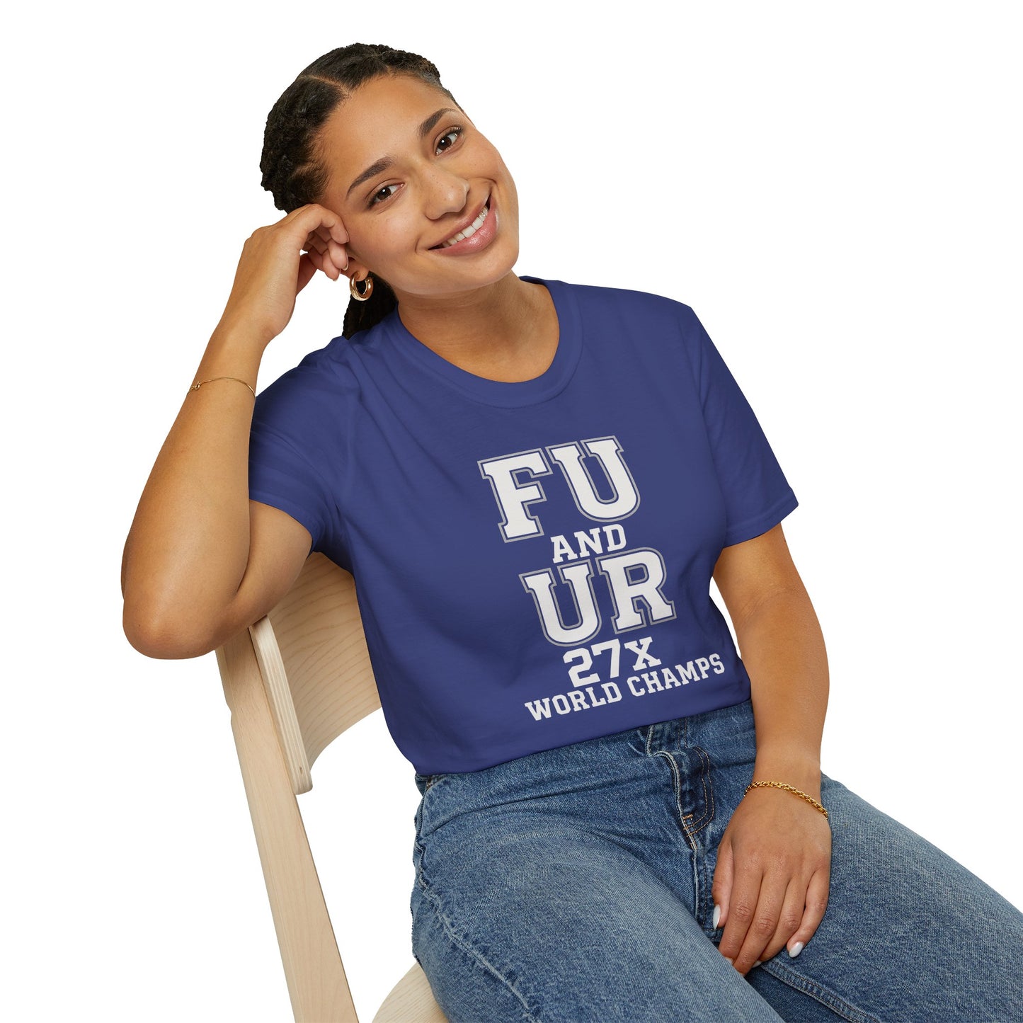 Champion Spirit Unisex Softstyle T-Shirt - 27x World Champs