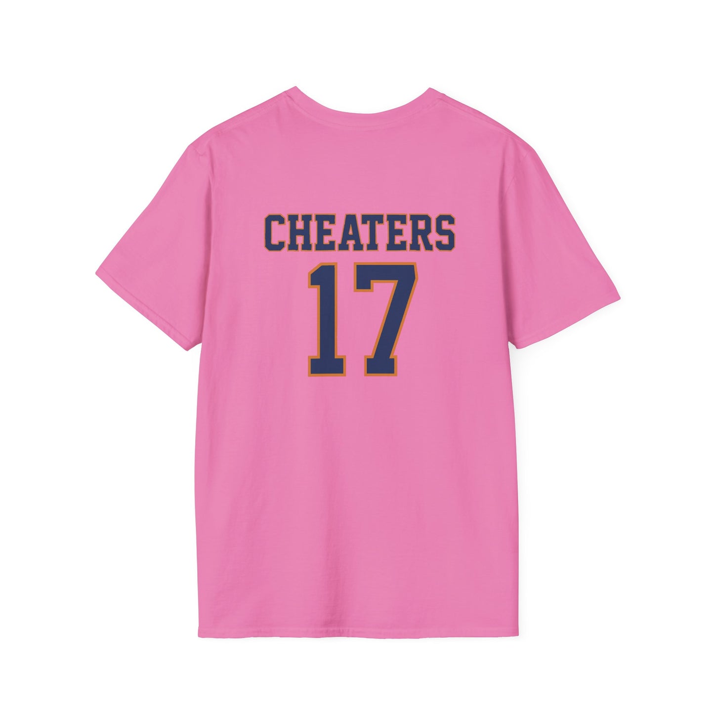 Houston Asterisks Cheaters 17 Unisex Softstyle T-Shirt - Casual Fan Apparel