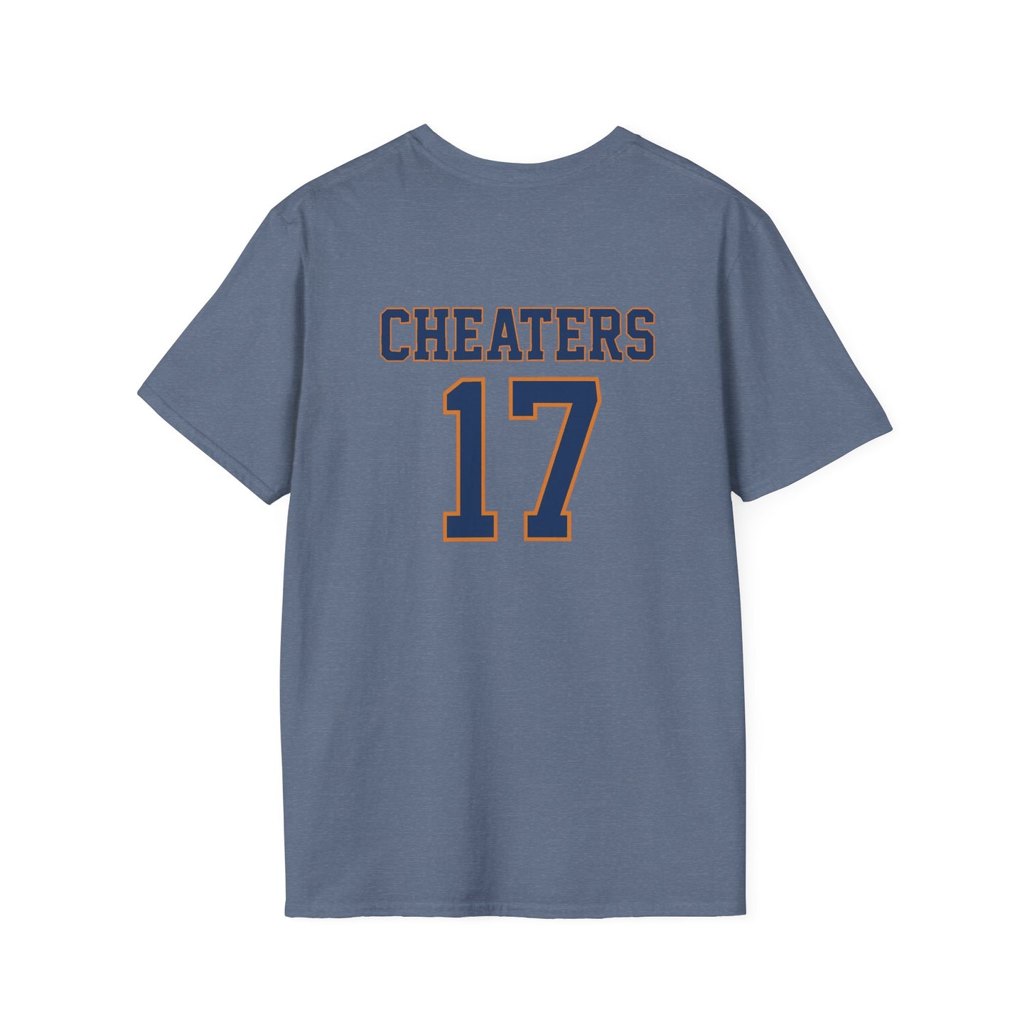 Houston Asterisks Cheaters 17 Unisex Softstyle T-Shirt - Casual Fan Apparel