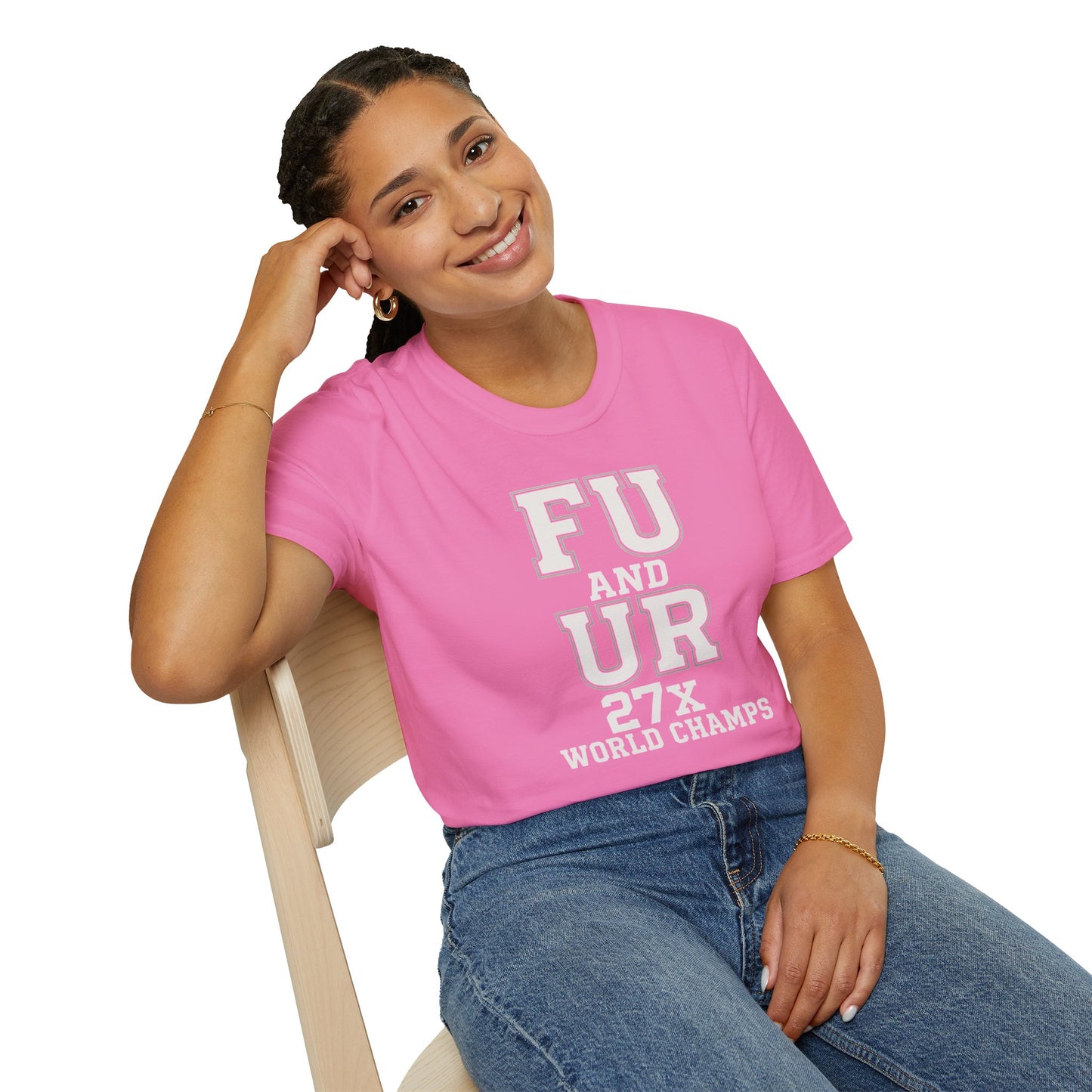 Champion Spirit Unisex Softstyle T-Shirt - 27x World Champs